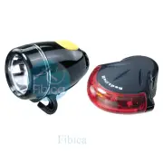 NEW TOPEAK TMS037 HIGHLITE COMBO II Cycling Bike Front Rear Tail Light Black