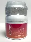 Vite20 40% Urea Foot Cream 4oz w/Pumice Stone Brush For Dry Cracked Heels
