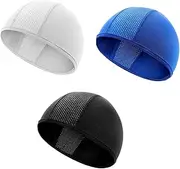 [Tiardey] 3pcs Summer Cycling Hat, Running Hat, Quick-Drying Hat for Cycling, Jogging, Running, Motorcycle, Sports Hat for Skiing, Cycling, Snowboarding, Outdoor