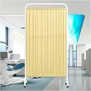 Privacy Screen,Folding Room Seperating Divider,partition Wall Panels Temporary Fence,Movable Standing Door Partition for Ward Lobby Office Beauty Salon(Color 5,1-Panel)