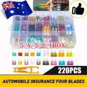 5/1Box Mini Car Fuses Blade Car Blade Fuse 2-35A Auto Car Truck Fuse Assortment
