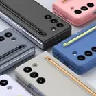 For Samsung Galaxy Z Fold6 Fold5 4 3 ShockProof Tempered Glass Case Cover + Pen