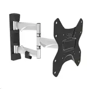 Brateck Lumi LDA20-223 23-42 Full Motion Bracket Tilt +12 -8deg, Swivel up to 90deg. Built in level. Max VESA 200x200. Max load 30kg. Curved Display Compatible. [LDA20-223]