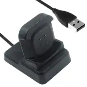 5V Portable Plastic Smart Watch Charger Stand Dock For Fitbit Versa3/Sense e