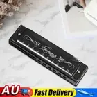 10 Hole 20 Tone Mouth Organ Woodwind Instrument C Key Harmonica for Beginners HO