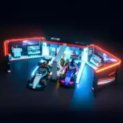 Upgraded Led Light Kit Compatible with Lego F1 Garage & Mercedes-AMG & Alpine