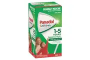 Panadol Children 1-5 years Colourfree Suspension, Strawberry Flavour, 100ml