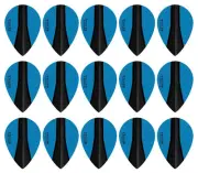 5 New Sets Harrows Retina X Pear Dart Flights – Ships w/ Tracking - Aqua