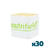 Stonewool Nutrifield 40 40 Cube x 30 Rock Wool Propagation Grodan
