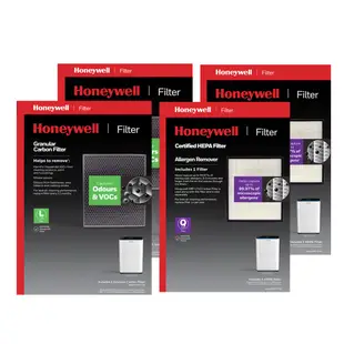 美國Honeywell 適用HPA-710WTW 兩年份專用濾網組(HEPA濾網HRF-Q710 x2盒+顆粒活性碳濾網HRF-L710 x2盒)
