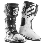MX-3 Camo Black White Motocross Boots