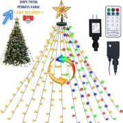 Star Shower Tree Dazzler Christmas Lights Indoor Outdoor Home Decor Xmas Gifts