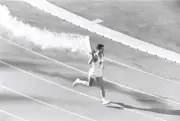 Olympic Final Torch Runner Yoshinori Sakai 1964 Old Photo 2