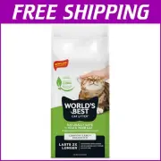 Natural 32-Lb Cat Litter - Dust Free, Quick Clumping & Long-Lasting Odor Control