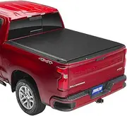 Tonno Pro Lo Roll, Soft Roll-up Truck Bed Tonneau Cover | LR-1095 | Fits 2019-2023 Chevy/GMC Silverado/Sierra, Works w/MultiPro/Flex Tailgate 5' 10" Bed (69.9")