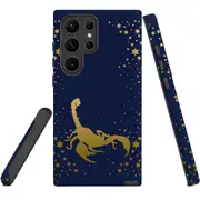 For Samsung Galaxy S23 Ultra Case Shielding Cover, Scorpio Drawing