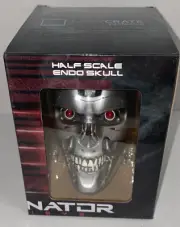 Terminator Genisys Half Scale Endo Skull - Lootcrate - 4" - New In Box