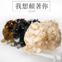 在飛比找momo購物網優惠-【Dawn Fashion 彤恩時尚】天然水晶 招財 博美狗