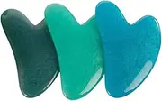 BCOATH Facial Scraping Massager Resin Board Muscle Scraper Tool Resin Massage Scraper Small Easy to Use
