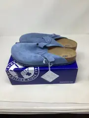 Birkenstock Boston blue suede- Prestons