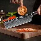 7 inch Cleaver Knife Kitchen Knives Chef Knife Set Steel Chef Cleaver Knife AU