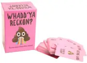 570013 WHADD'YA RECKON? THE PARTY GAME OF BAD OR WORSE DECISIONS CARDS AGES 18+