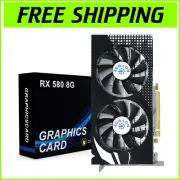 Radeon RX 580 8GB GDDR5 Dual Fan Graphics Card for Ultimate Gaming Performance