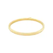9kt Yellow Gold Silver Infused Children's Bangle
