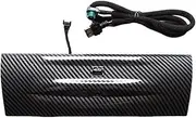 Cigarette Atmoshpere Lamp 9 Color Dashboard USB Audio Cover LED Ambient Light 2012-2019 Compatible with BMW 3 /GT/4-Series F30 F32 F34 F36(Carbon Fiber)