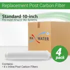 Post Inline GAC Carbon Reverse Osmosis Water Filter RO Ice maker T/33 pack of 4