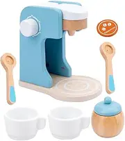 FELTECHELECTR 1 Set Coffee Maker for Educational Espresso Machine Playset Imaginative Role Play Doll House Present Kitchen Accessory