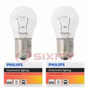 2 pc Philips Back Up Light Bulbs for Mitsubishi 3000GT Cordia Diamante pz (for: Mitsubishi)