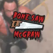 Spider-Man (2002) Bone Saw McGraw Metallic Sticker | Macho Man Randy Savage