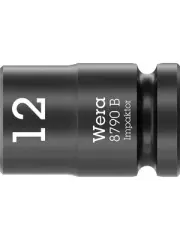 Wera 8790 B Impaktor Socket Wrench Insert 3/8in Drive 12 x 30mm (005503)