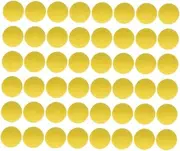 Yardwe 48pcs Soft Foam Launch Balls for Safe Yellow Round Balls for Party Games Fun Play and Outdoor Activities for