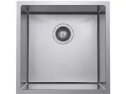 Swordfish Single Bowl Kitchen Sink 400mm x 400mm x 200mm Stainless Steel SW45SB