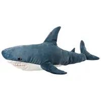 在飛比找momo購物網優惠-【Al Queen】親膚柔軟鯊魚抱枕-140cm(娃娃/絨毛