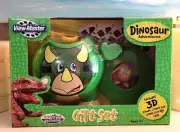 SEALED Dinosaurs view-master 3 Reels Viewer & Case Toys R Us Giftset Binoculars