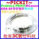 合焦晶片電子式Praktica PB卡口鏡頭轉佳能Canon EOS EF單眼機身轉接環PB-EOS EOS PB-EF