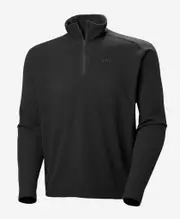 DAYBREAKER 1/2 ZIP FLEECE, Black | Helly Hansen AU