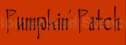 REUSABLE STENCIL 4831 A 4"x12" Primitive Stencil ~ PUMPKIN PATCH SIGN STENCILS