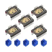 BIGTREETECH TMC2209 V1.3 Stepper Motor Driver with Heatsinks 5 Pack Silent St...