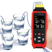 K/J/T Thermocouple Thermometer Real-Time Datalogger w/ Alarms & ADJ Compensation