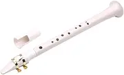 GREENADSCAPE Small Saxophone Alto Pocket Saxophone 8 Holes Lightweight Portable Pocket Saxophone for Ages