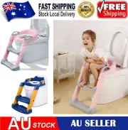 Potty Training Toilet Seat with Step Stool Ladder for Boy and Girl Baby Toddler