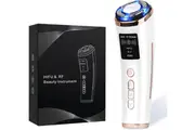 HIFU 3in1 Facial Machine: Wrinkle Removal, Ultrasound RF EMS, Skin Rejuvenation, AntiAging(white)