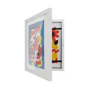ACA A4 Kids Children Artwork Frame Craft Photo Drawing Painting Art Display White