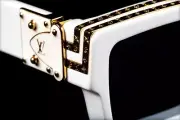 LOUIS VUITTON 1.1 MILLIONAIRES MCA SUNGLASSES WHITE WESTERN NOSE BRIDGE