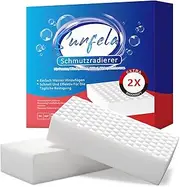 [Surfela] Pack of 20 Dirt Erasers, 10 x 6 x 2 cm, Durable Eraser, Magic Eraser, Sponge, Removes All Types of Dirt, Suitable for Kitchen, Bathroom, Walls, Shoes, Window Glasses
