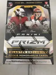 2020 Panini Prizm Football Blaster Box Burrow Tua Herbert Rookie Mahomes Brady
